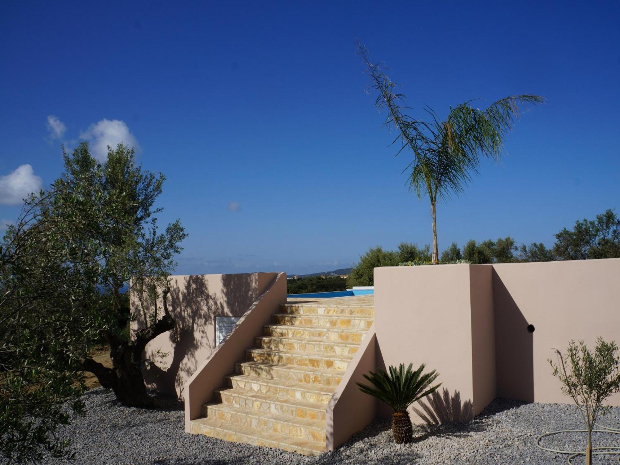 Luxurious Villa In Peloponnese With Swimming Pool Kamária Exterior photo