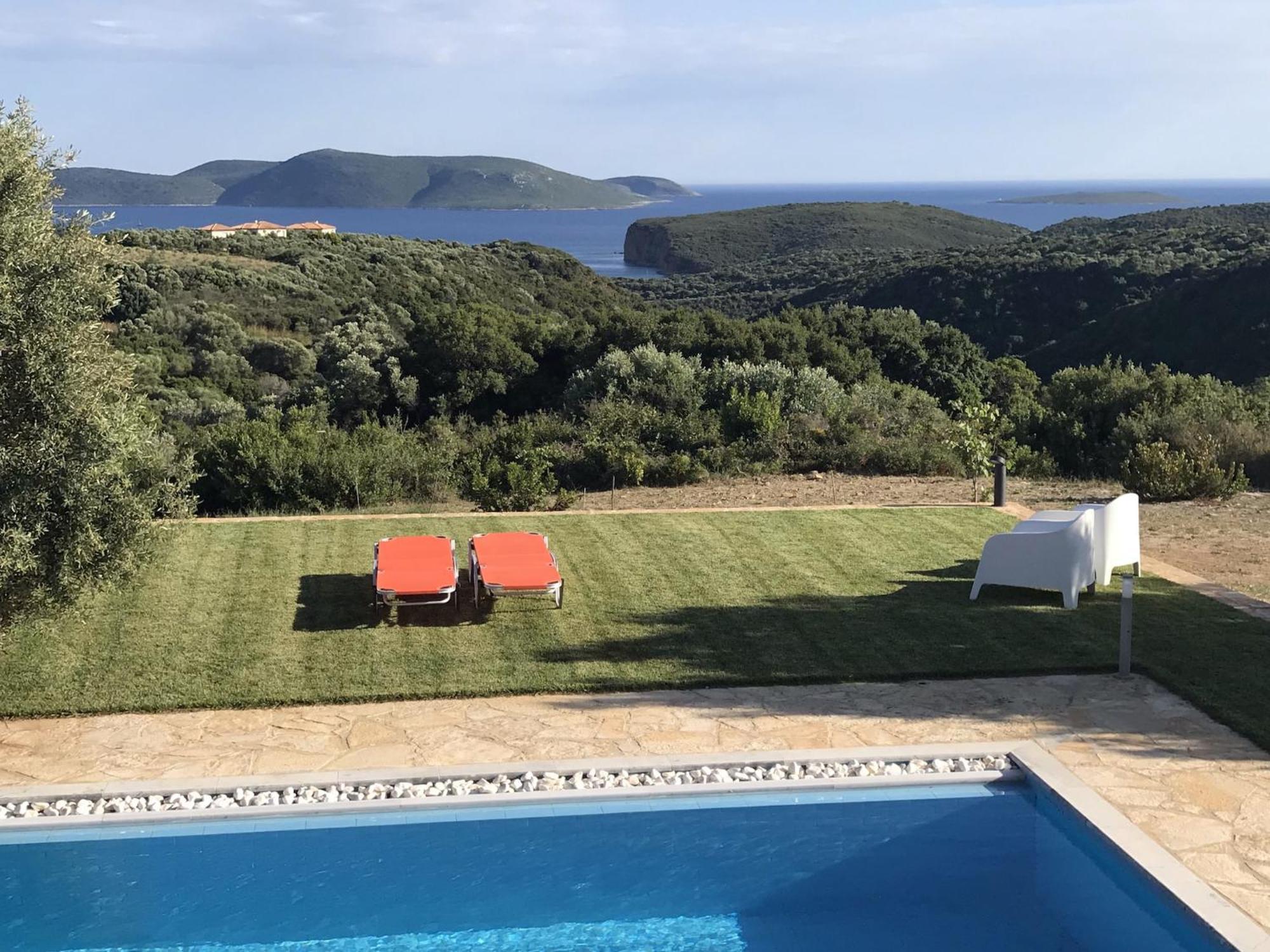 Luxurious Villa In Peloponnese With Swimming Pool Kamária Exterior photo
