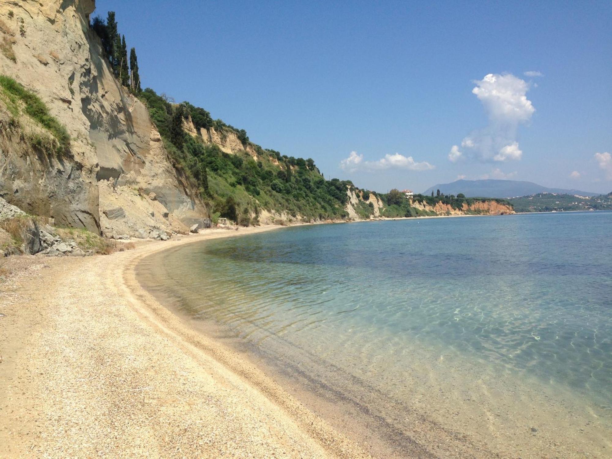 Luxurious Villa In Peloponnese With Swimming Pool Kamária Exterior photo