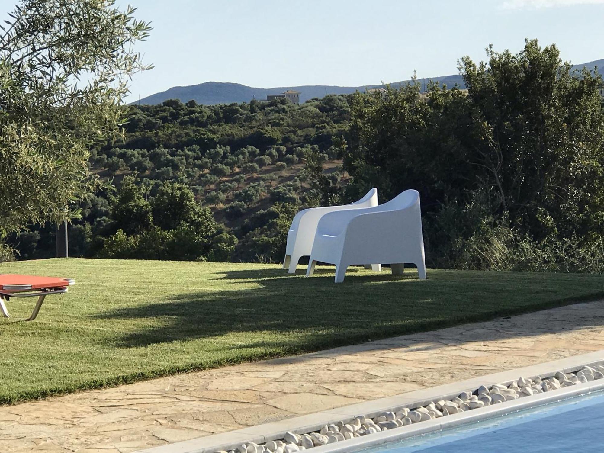 Luxurious Villa In Peloponnese With Swimming Pool Kamária Exterior photo