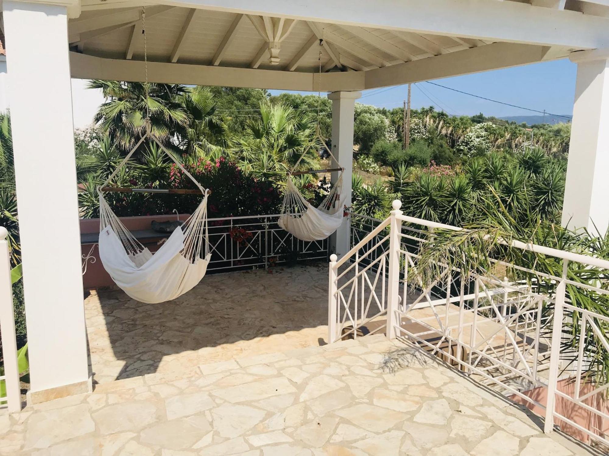 Luxurious Villa In Peloponnese With Swimming Pool Kamária Exterior photo