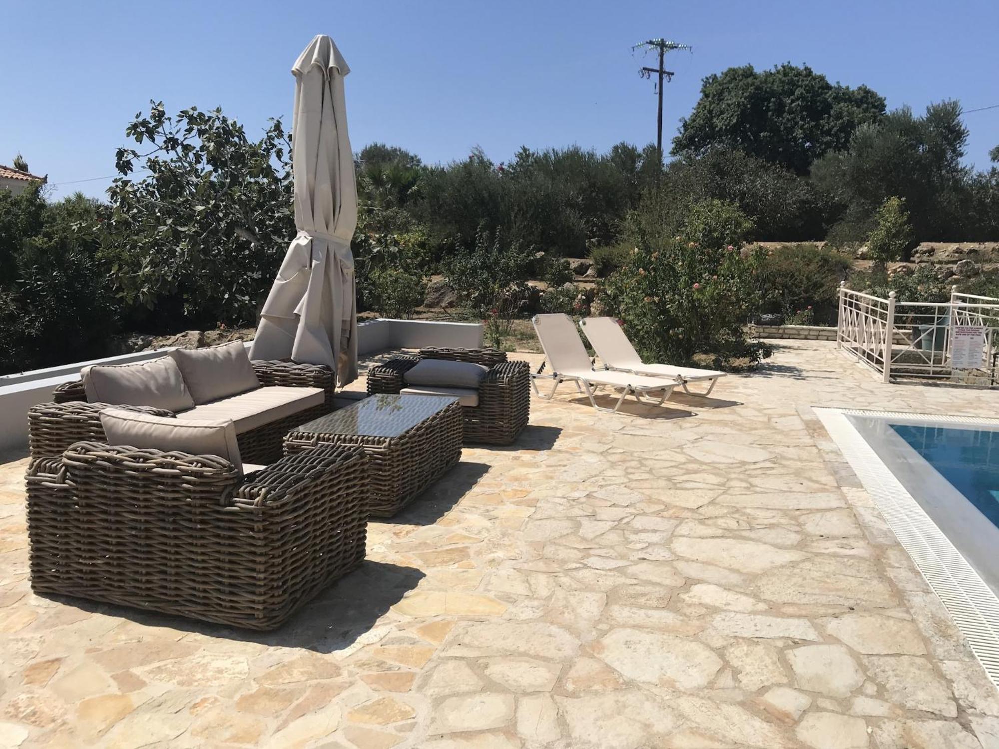 Luxurious Villa In Peloponnese With Swimming Pool Kamária Exterior photo